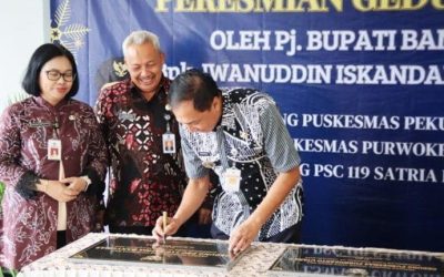 Pj Bupati Banyumas Resmikan Tiga Sarana Kesehatan Baru untuk Pelayanan Maksimal