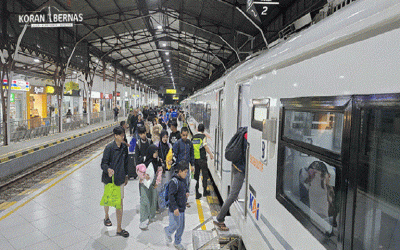 KAI Daop 5 Purwokerto Sukses Layani 878.753 Penumpang Selama Masa Angkutan Lebaran 2025